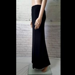 Charlotte Russe Black Long Skirt Medium